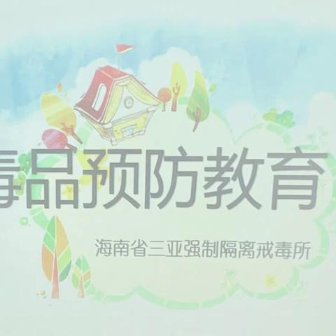 三亚荔枝沟南亚学校《毒品预防教育》宣讲会