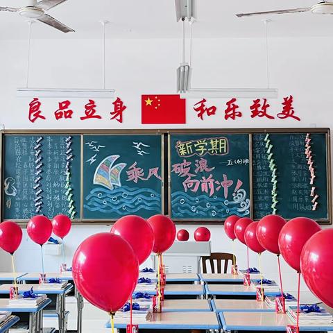 “最美教室” 迎接最美的你——日照市第三实验小学五年级四班新学期教室布置篇