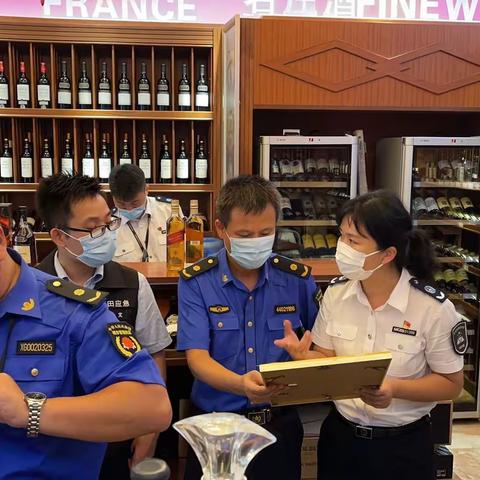 福田所联合街道办开展食品安全专项行动