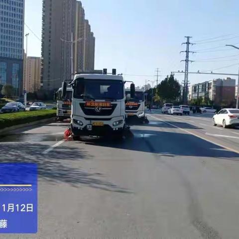 市环卫处积极开展美丽新乡城市清洁日活动