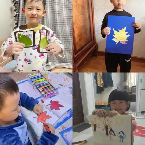 宅相伴 趣时光——西安市第三保育院停课不停学中班系列活动《秋日》