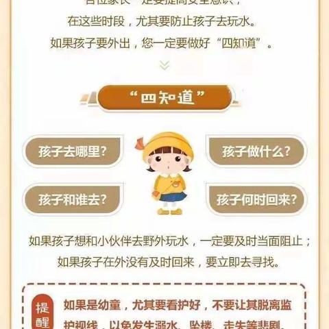 【珍爱生命 预防溺水】古巷镇中心幼儿园娃哈哈第一分园防溺水安全教育致家长的一封信