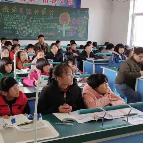 贺堡民族小学六年级科学一课一研活动