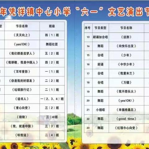 凭祥镇中心小学“感党恩 跟党走，党是阳光 我是花”六一儿童节系列活动之——文艺汇演