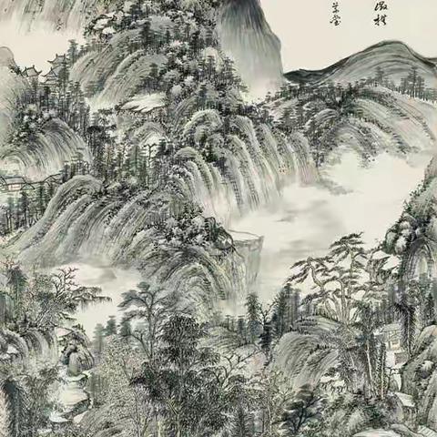 山居题材和隐士生活，徐枋绘《林壑幽居》