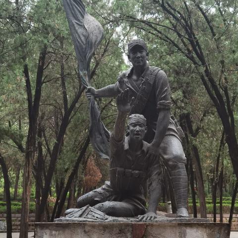 历城大王山革命烈士陵园拜谒记事