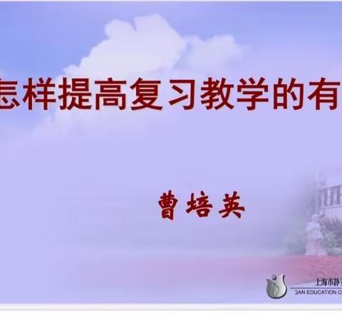 【大店镇花园小学  刘晓芳】如何提高小学期末复习教学有效性
