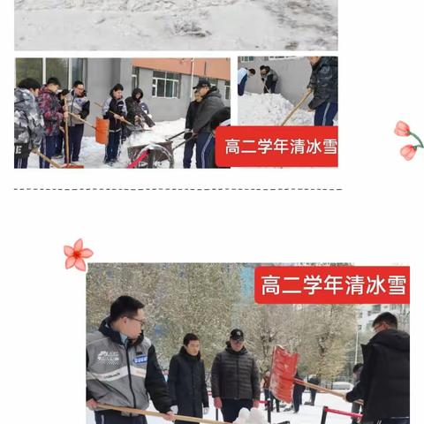 清冰雪以“劳”为美 做志愿以“育”为先—哈44中清冰雪志愿劳动实践活动