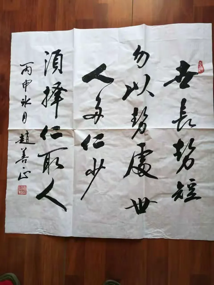 书法家赵善正艺术作品