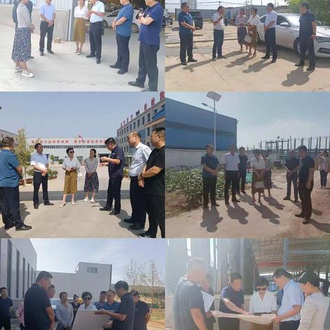 郑州市工信局二级调研员陈金芬一行对巩义市新建小微企业园建设情况进行调研