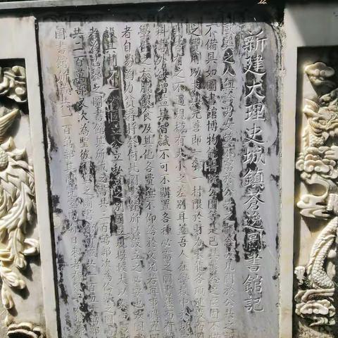 新建大理史城镇苍逸图书馆记