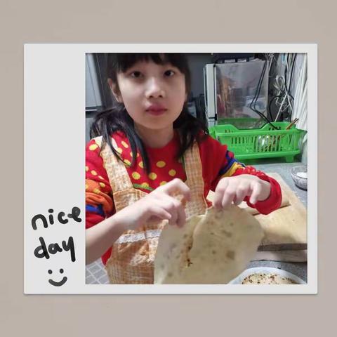 生活即教育•劳动表爱意--濮阳市实验小学五（1）班--李赞--做菜记