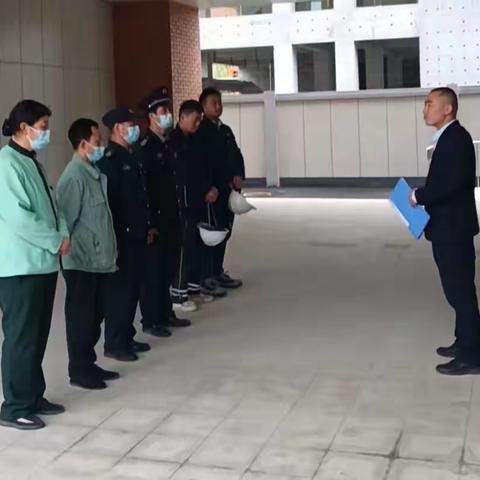 西安市第一实验学校项目开展第一季度电梯困人应急演练