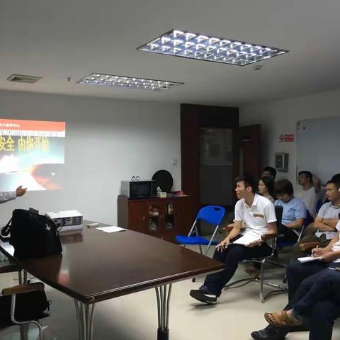佳誉分公司开展消防安全知识培训