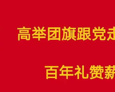 高举团旗跟党走 百年礼赞薪火传–淮滨县实验学校新团员入团仪式