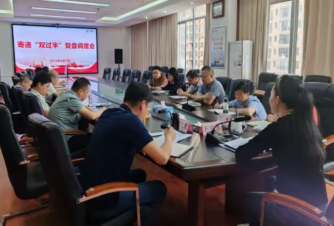坚定信心 砥砺前行 加快冲刺寄递“双过半”  ---寄递专业“双过半”复盘调度会