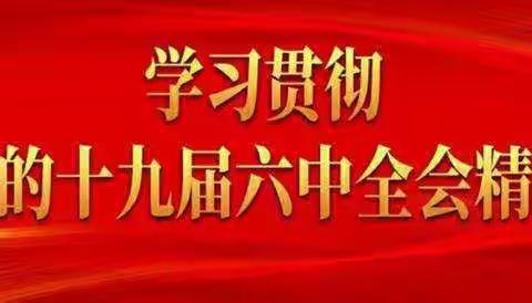 十九大精神进校园——邵庄小学开展学习“十九届六中全会精神”活动