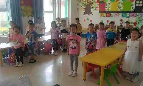 于集幼儿园大班—律动学习真快乐！