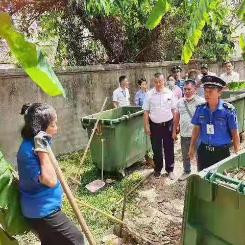 天涯区住建局关于物业小区创文巩卫工作日常