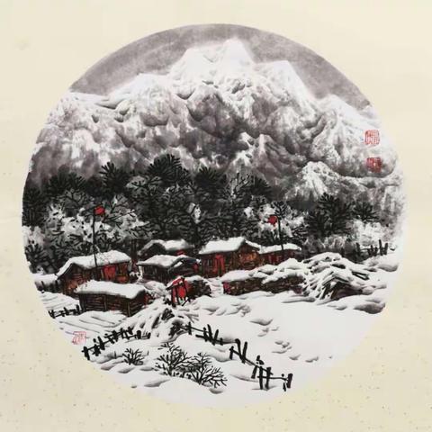 春秋冰雪大讲堂第18群第61课画友精美习作