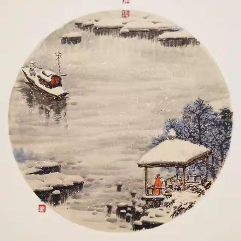 春秋冰雪大讲堂第18群第63课画友精美习作