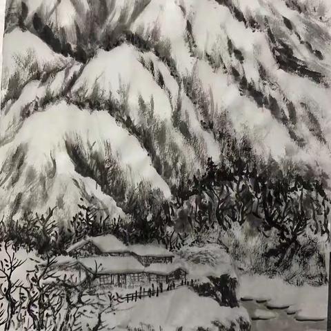 九届冰雪班4月28日小构图作业