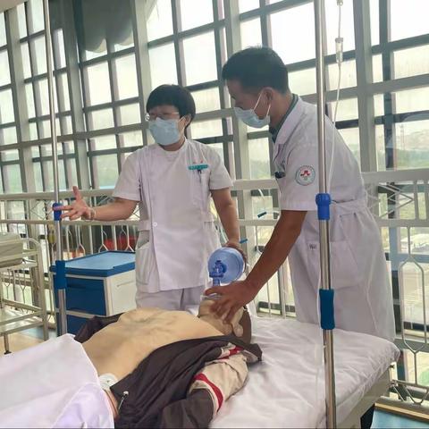 迎国庆中秋佳节、保患者生命安全----------滦城医院进行急救应急演练