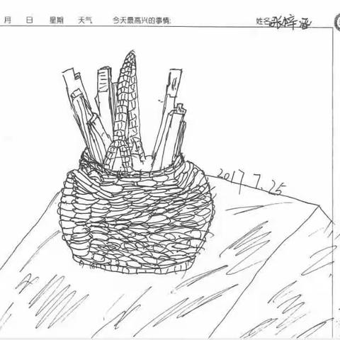 7.25第四次写生作品展示