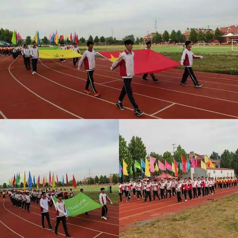 饮马镇中小学体育运动会在饮马学校隆重举办