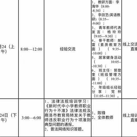笃行不怠，学无止境——柞水县杏坪中学暑期线上培训纪实