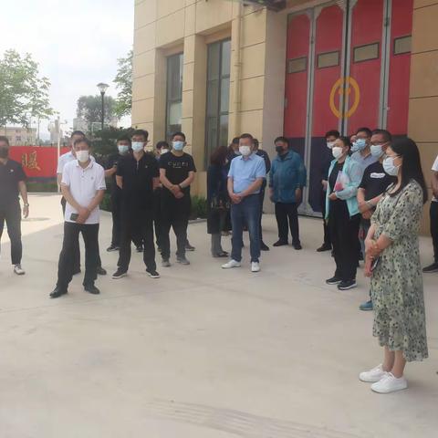 环翠区市场监督管理局走进环翠大队张村消防救援站科普教育基地参观学习