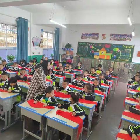 争做新时代好队员―永坪镇第二小学建队日活动