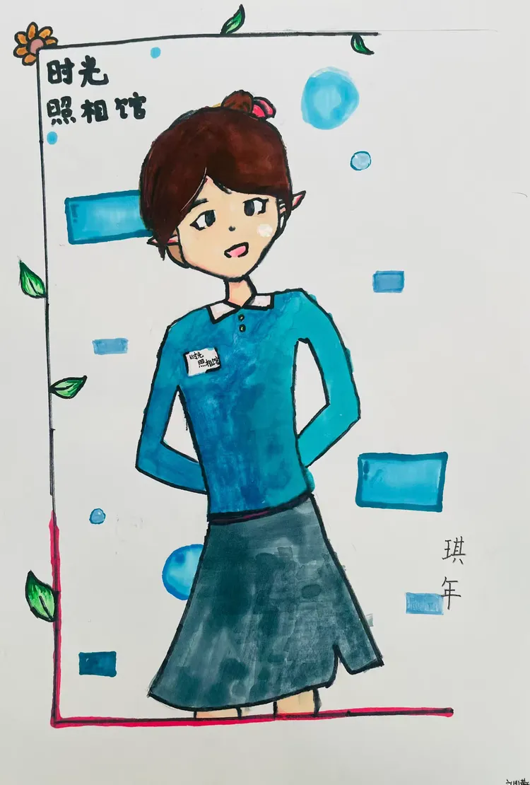 六19班《设计动漫人物形象》