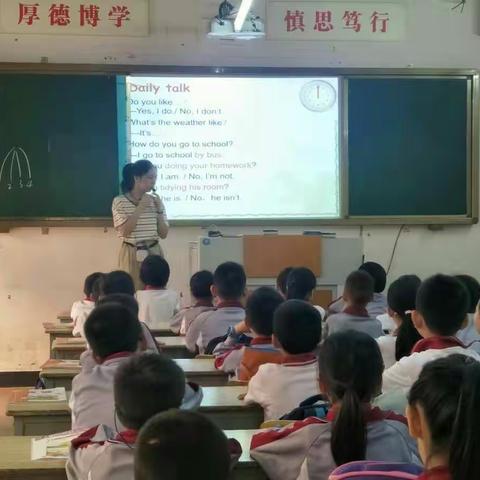 2018-2019学年第二学期小英组第5周随堂听
