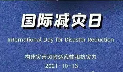 引镇街道初级中学国际减灾日宣传