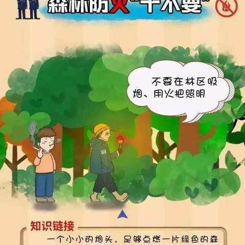 预防森林火灾知识宣传