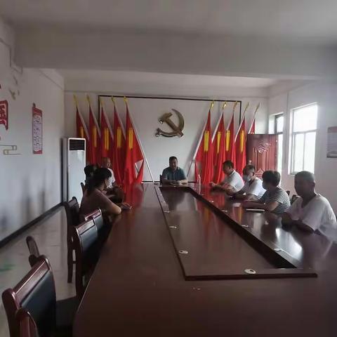 文殊镇边庄村开展7月份主题党日活动