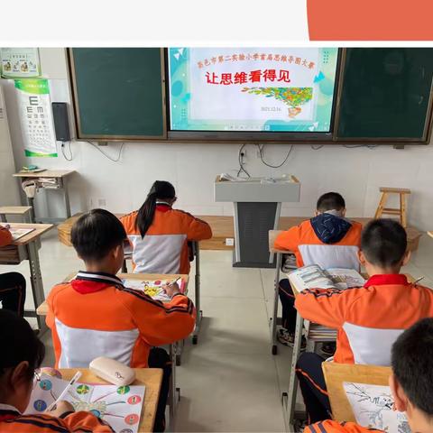 【全环境立德树人】“让思维看得见”---昌邑市第二实验小学第四届思维导图比赛