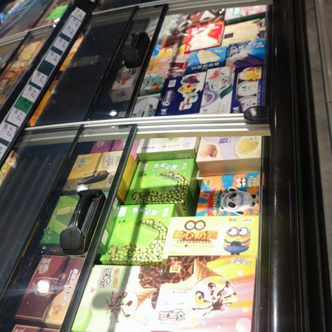 东方雅园冰品陈列