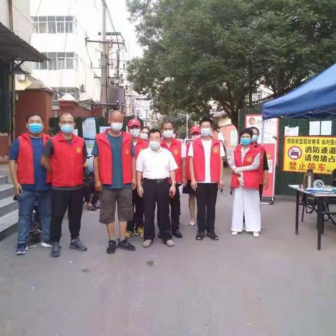 2021年8月16日退役军人事务局全体干部职工下沉社区开展第二轮重点地区入（返）濮人员排查