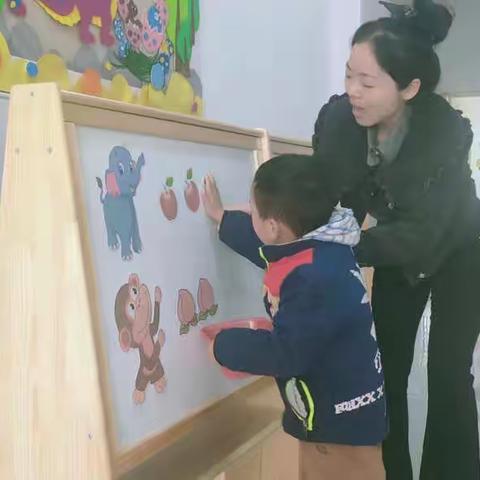 ✨星星一班✨数学活动之开心果园《5以内的点数》