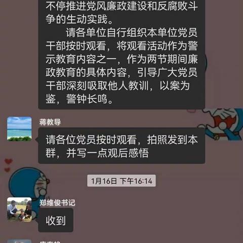 海口市秀华小学党支部观看电视专题片《零容忍》简报