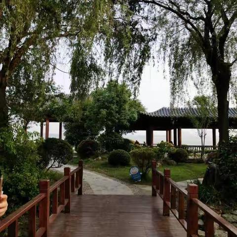莫愁湖边走，阳光沙滩游