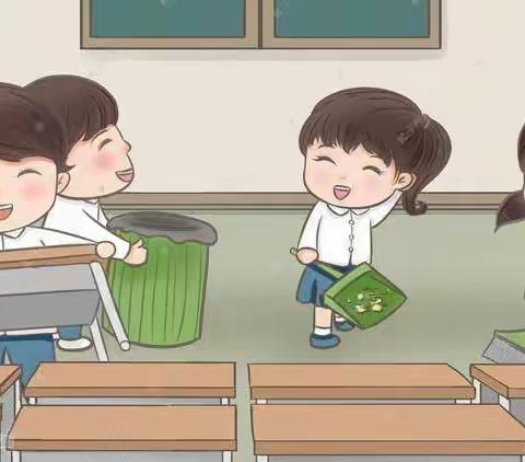 【洪岩镇中心小学—历小篇】“春风绿大地，劳动美校园”——历居山小学全校师生大扫除