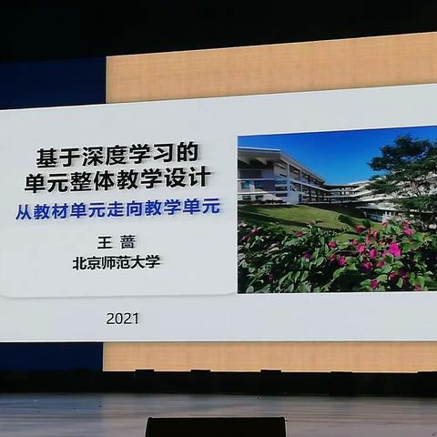 2021年核心素养背景下指向深度学习的英语阅读教学—王蔷教授