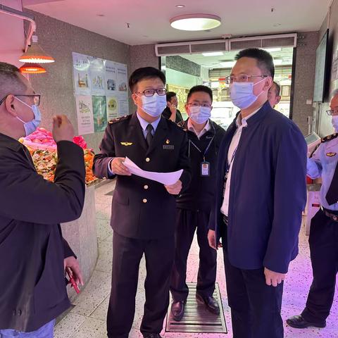 李民炬三级高级主办督导检查福保所创文迎检工作