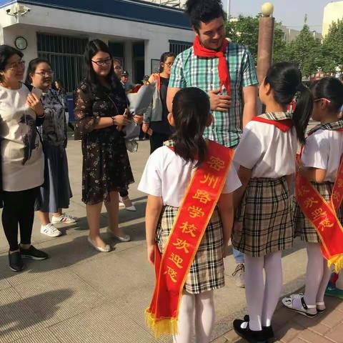 A special day! 记密州路学校与Josh的美丽约会O(∩_∩)O