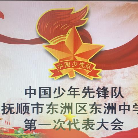 中国少年先锋队抚顺市东洲区东洲中学第一次代表大会