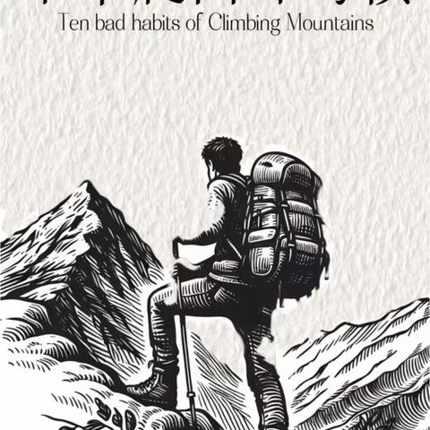 户外登山 十个坏习惯您中招了吗？