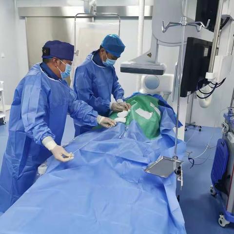 [学科建设]我院介入科独立完成一例肝动脉栓塞化疗术